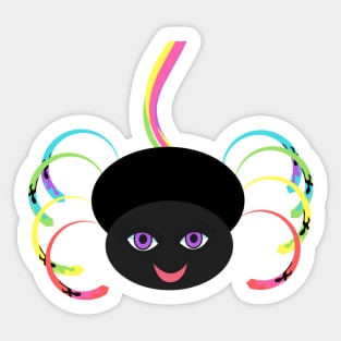 Rainbow Spider Sticker